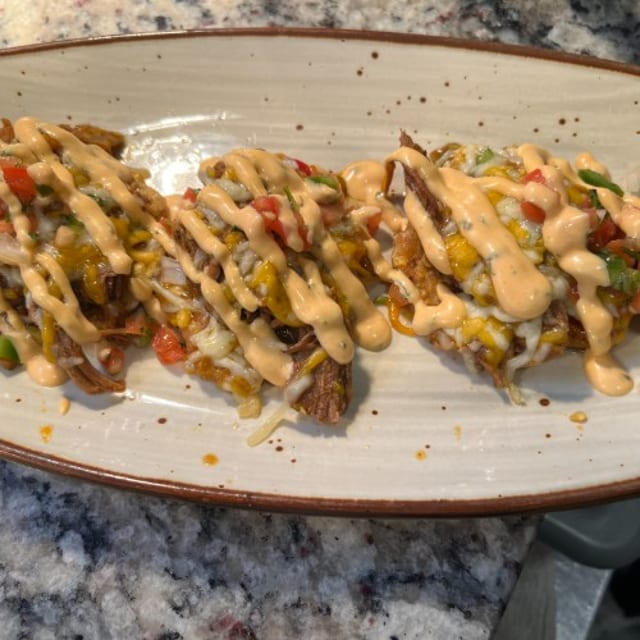 Tostones Rellenos.