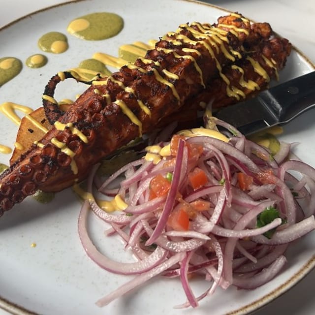 Pulpo a la Parrilla.