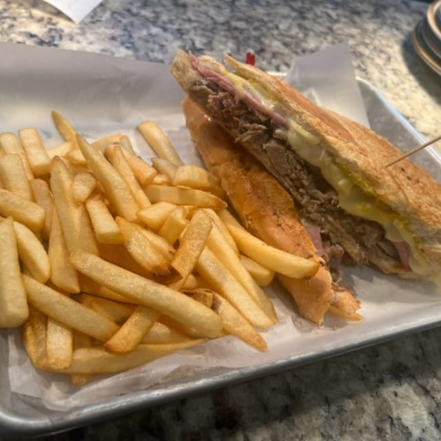 El Cubano Sandwich.